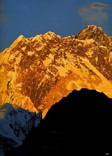 
Lhotse And Nuptse At Sunset From Gokyo - Nepal Himalaya by Shiro Shirahata book
